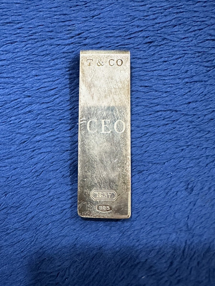 Vintage Tiffany And Company CEO Money Clip, 2.5in Long | eBay