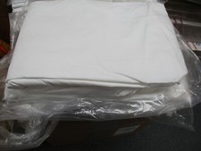 KING WHITE FLAT Sheet Extra Soft Heavyweight 200CT ELITE 108X120 1888 MILLS