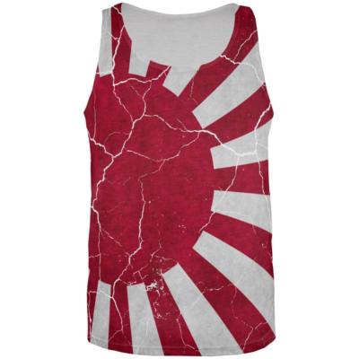 Distressed Japanese Rising Sun Flag All Over Mens Tank Top | eBay