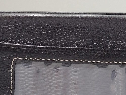 Timberland Hombres Wellington Marrón Cuero Genuino Doble Cartera 3.5" x 4.5" - Imagen 10 de 20