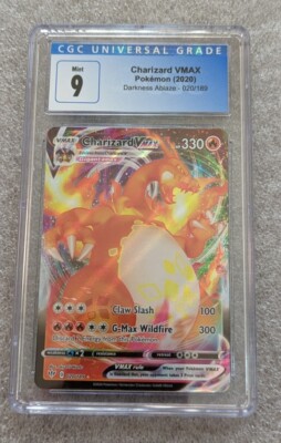 Pokemon Charizard VMAX 020/189 Darkness Ablaze Pokemon Card CGC MINT 9 | eBay Pokemon Charizard VMAX 020/189 Darkness Ablaze Pokemon Card CGC MINT 9 | eBay
