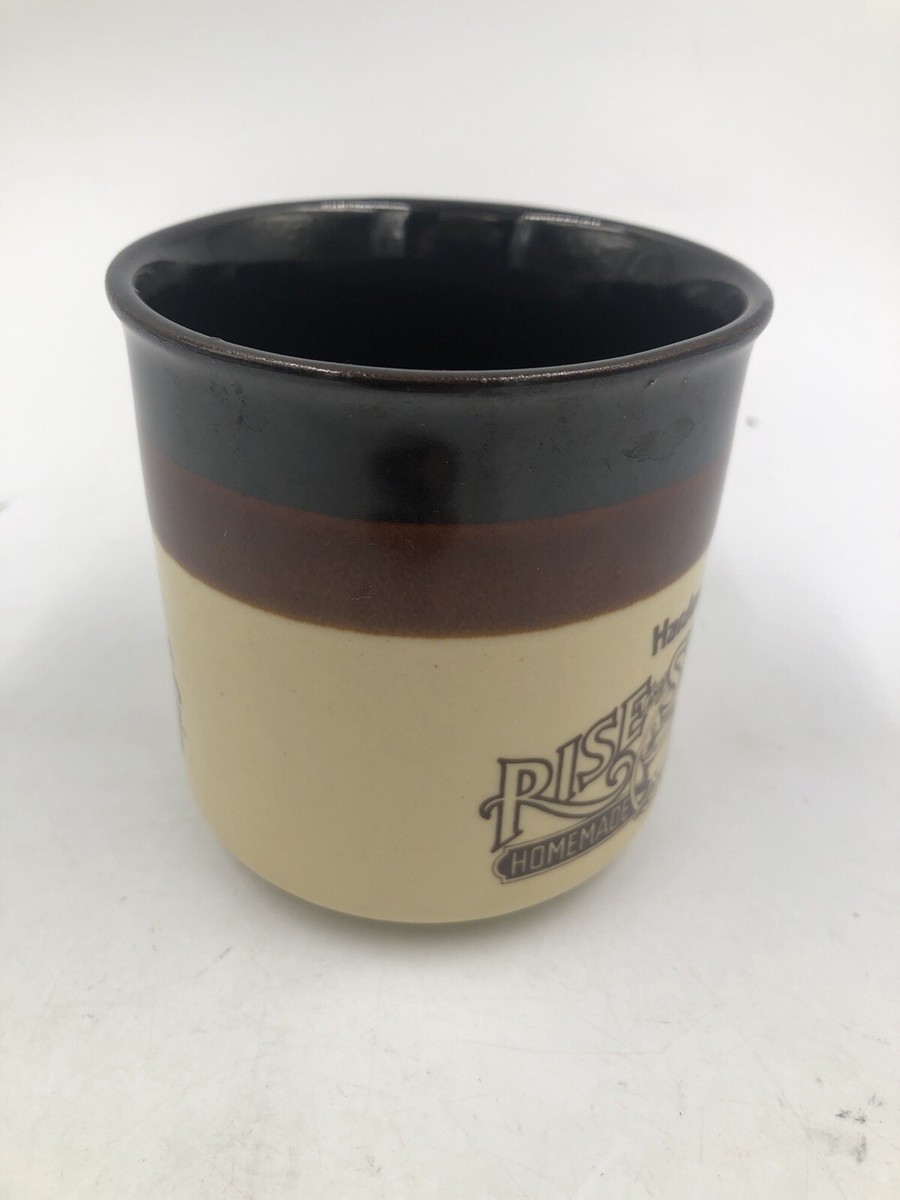Hardee's Vintage Coffee Cup Mug 1989 Rise & Shine Homemade Biscuits | eBay