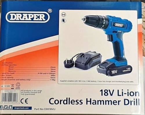 Daper 18v Cordless Hammer Drill | eBay