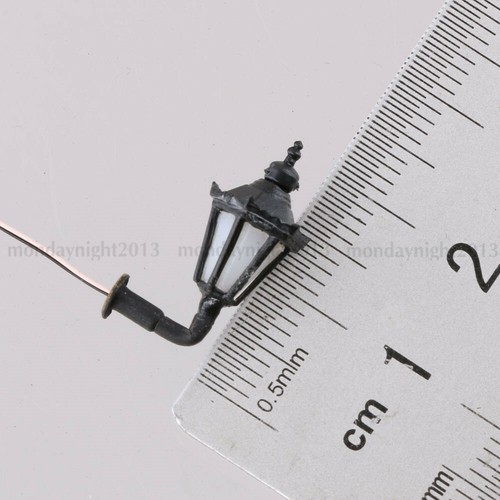 Model Railway Led Lamppost Lamps Wall Lights G Scale 3V Warm White - Picture 12 of 13