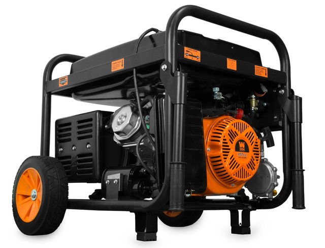 Wen Df475T Dual Fuel 120V 240V Portable Generator With Electric Start 