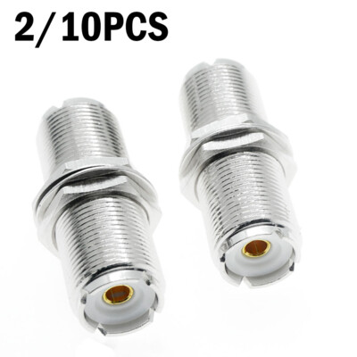 UHF female to UHF SO239 Female jack nut bulkhead RF mount adapter connector**