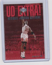 1998 1998-99 UPPER DECK MICHAEL JORDAN UD EXTRA EDX GOAT CHICAGO BULLS