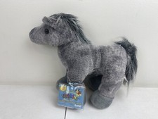 Ganz Webkinz Grey Arabian Horse Pony Plush Stuffed Animal Toy