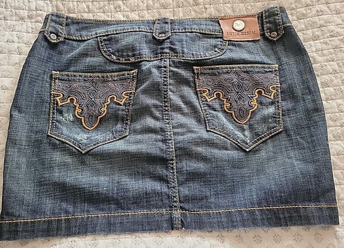 Antiker Jeans Minirock Gr. 31 - Bild 3 von 5