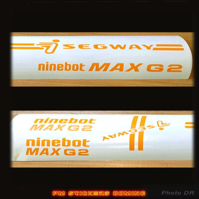 Segway Ninebot Max G30 G2 Stickers Kit Mudguards & Shock absorbers