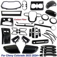 ?? Interior Trims  Dash Panel Cover Gear Shift  Decor For Chevy Colorado 2023-24