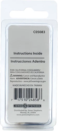 Jones Stephens Toilet 1/2" or 3/8" Brass Ballcock Coupling Slip Nut Washer Ring - Picture 2 of 5