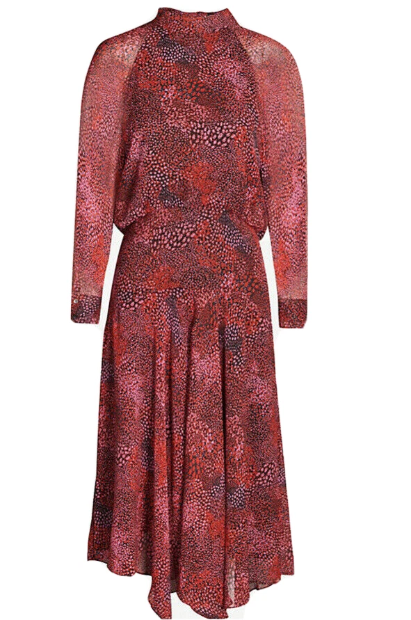 Abstract animal carlotta clearance dress