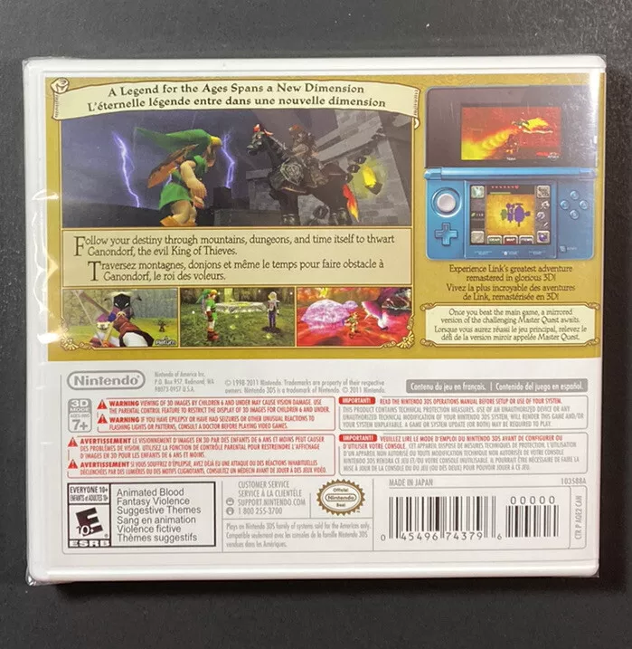 Nintendo Selects - The Legend of Zelda: Ocarina of Time (Nintendo 3DS)