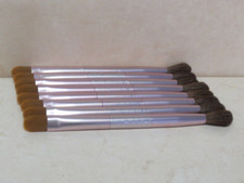 MALLY DUAL-SIDED FACE MAKEUP BRUSH LOT OF 8