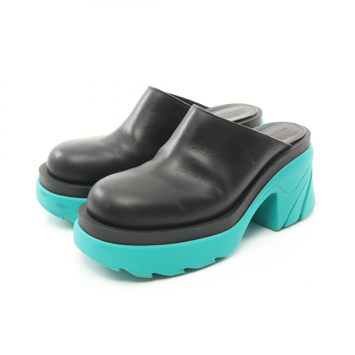 靴 BOTTEGA VENETA FLASH SLIPPER Flash flip flops Bottega Veneta Black size 38 EU in Rubber