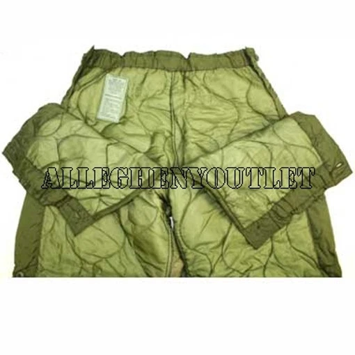 USGI Military Cold Weather M65 Quilted OD Trousers Field Pants Liners Brand NEW - Image 2 of 4