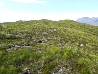 Photo A3 Summit ridge of Meall na Sidhinn above Langwell, Ullapool Feur- c2015