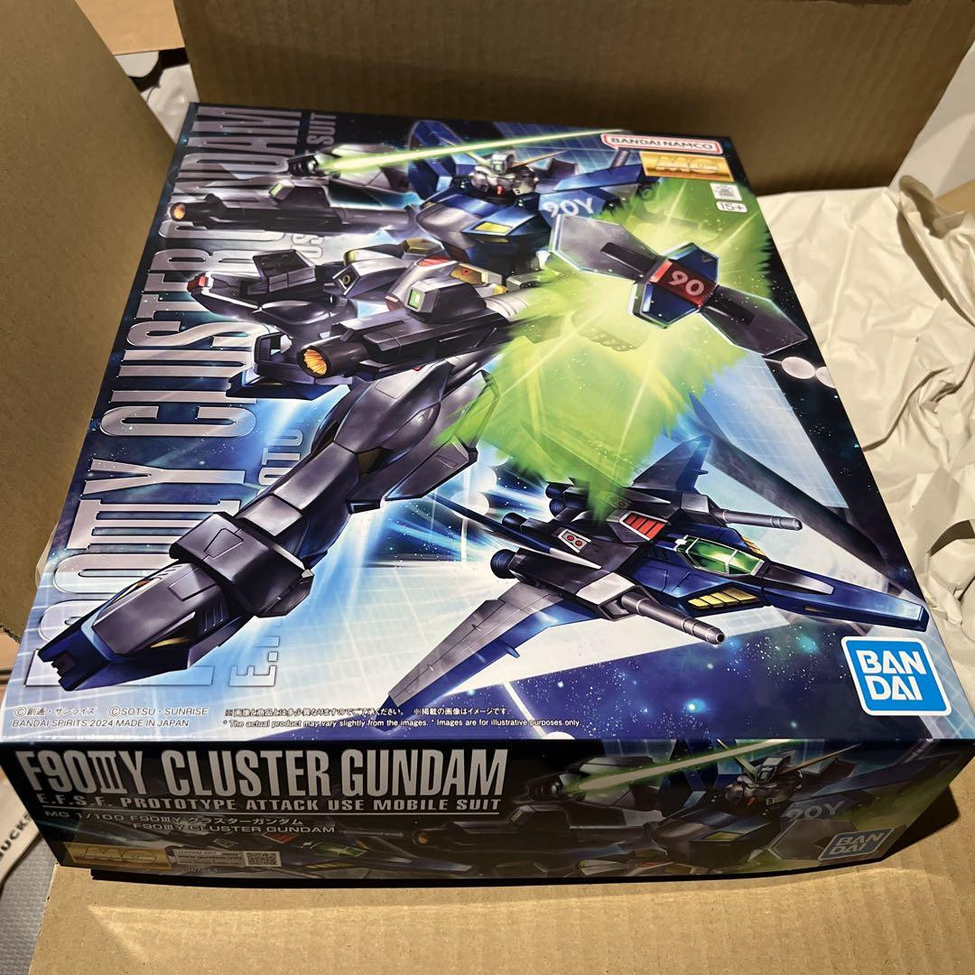 MG 1/100 Gundam F90ⅢY Cluster Gundam Premium Bandai Limited