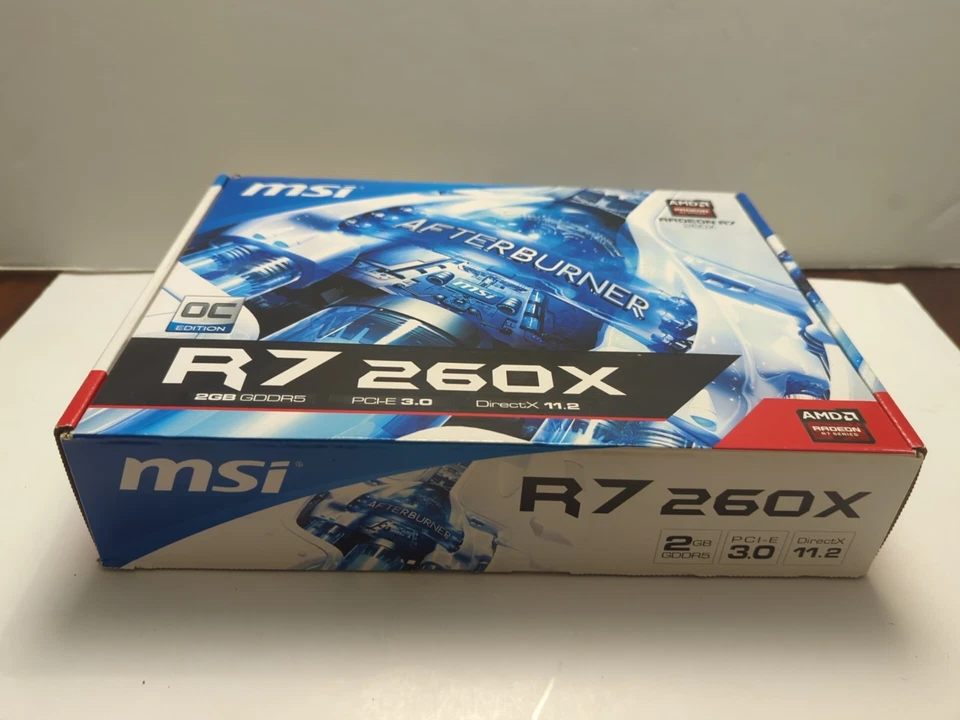 MSI R7 260X 2GD5 OC GDDR5 2GB PCI-E 3.0 x16 Video Graphics Card - Image 2 of 4
