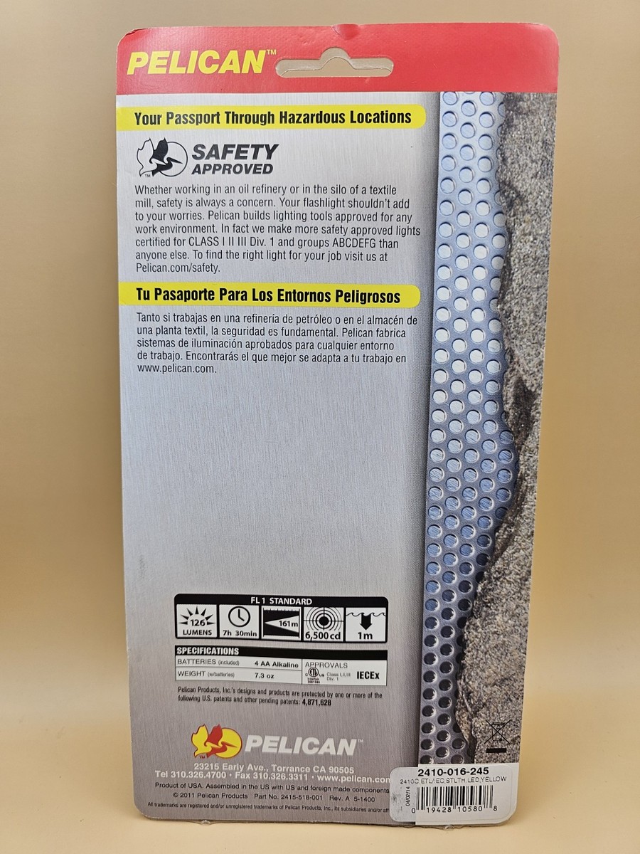 Pelican StealthLite 2410 LED Flashlight USA | eBay