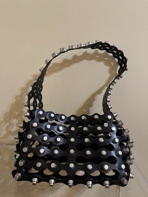 Alexander Wang Medium Rex Studded Leather Shoulder Bag Black | eBay