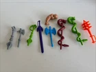 Vintage MOTU Masters of the Universe Weapons Accessories lot Mattel 1981  9pc