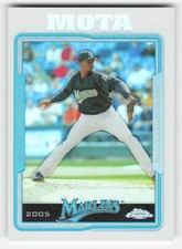 2005 Topps Chrome #336 Guillermo Mota Refractors
