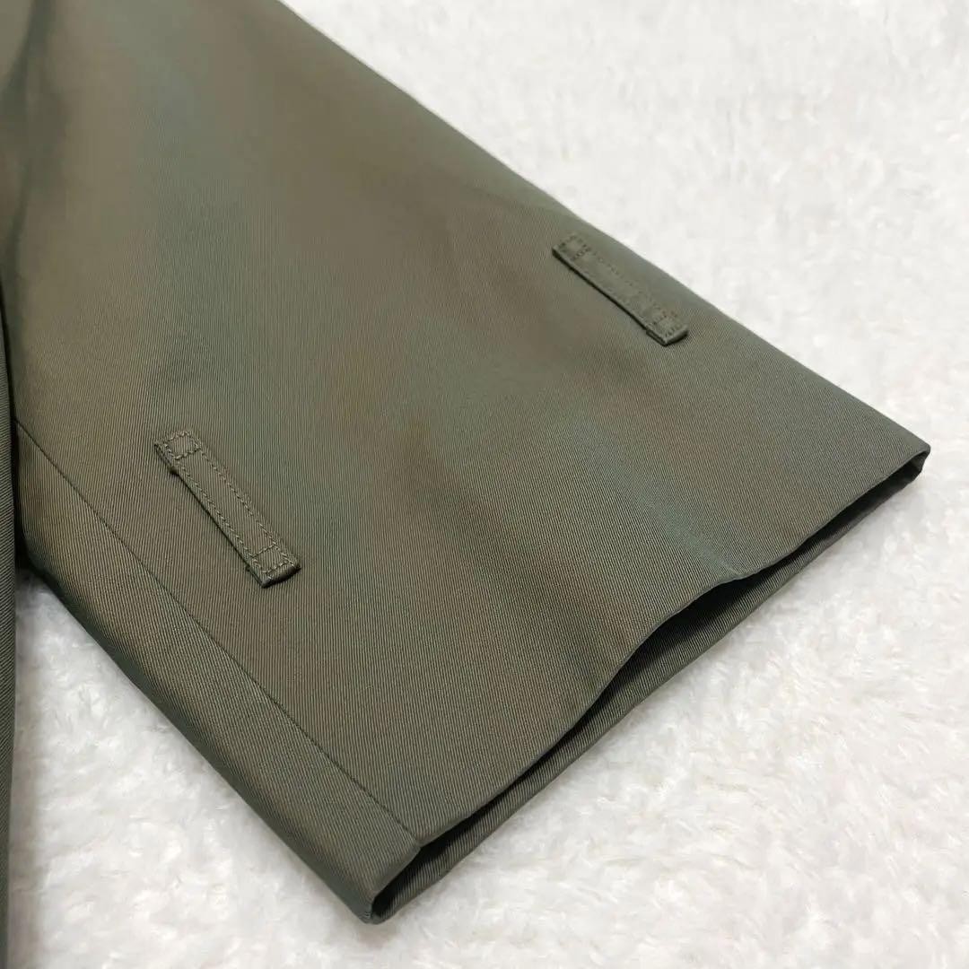 Burberry Single Sleeve Balmacaan Coat Nova Check Iridescent Size 170 For Men thumbnail 6