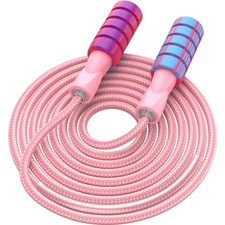 Adjustable Jump Rope for Adults - Ergonomic Design, Comfortable Foam Grip