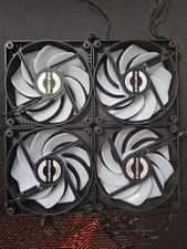Lot Of 4 Phanteks 120mm RGB Fans