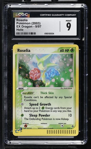 Roselia graded CGC 9 for sale on eBay