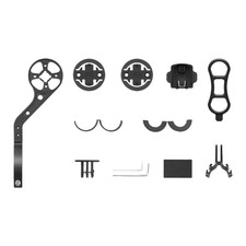 Aluminum L Shape Mount Bracket for Bike Computer and Action Camera Use