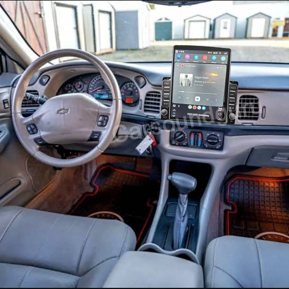 9.7" Android Auto & Carplay Car Stereo GPS Radio For Chevrolet Impala 2000-2005 Foto 2 de 4