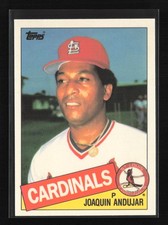 1985 Topps #655 Joaquin Andujar Collector's Edition (Tiffany) Cardinals