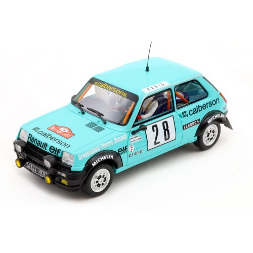 Slot car Avant Slot Renault 5 Alpine Monte-Carlo 1979 à l'échelle 1/32 pour circuit de slot