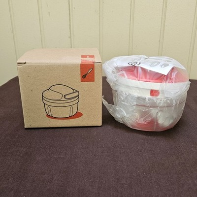 Tupperware Supersonic Chopper 2nd Generation Pull String Cutting Tool Gen II NIB