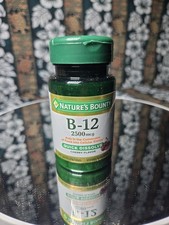 Nature  s Bounty B-12 2500mcg Quick Dissolve Cherry 75 Tablets