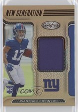 2022 Certified New Generation Jerseys Mirror Bronze /349 Wan'Dale Robinson n0c