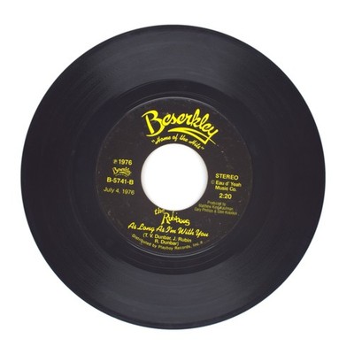 The Rubinoos - As Long As I'm With You; I Think We're Alone Now - 45 RPM 7''