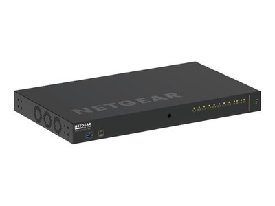 Netgear 12-Port AV Line M4250-10G2XF-PoE++ 8x1G Utra90 PoE++ 802.3bt 720W 2x1G
