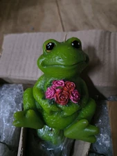 6pc Lot Of Frog Candles
