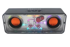 Proscan Psp1067 Transparent Light-up Portable Bluetooth Speaker, Psp1067