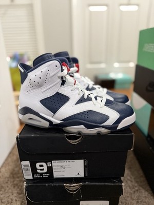 2012 Jordan 6 Retro Olympic London Size 9.5