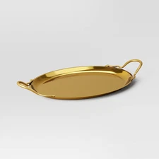 Cocktail Serve Tray Gold - Threshold
