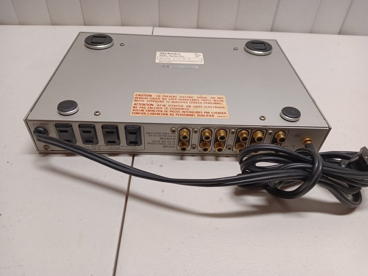 Technics SU-C01 Stereo Preamplifier Vintage Tested Working