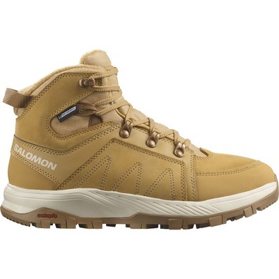 Salomon Outchill Thinsulate ClimaSalomon WP Women's Hiking Boots, Taffy/Almond M