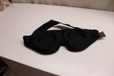 MZOO sm010 Sleep Mask with Eye Cups - Black polyester foam Light Block-Out
