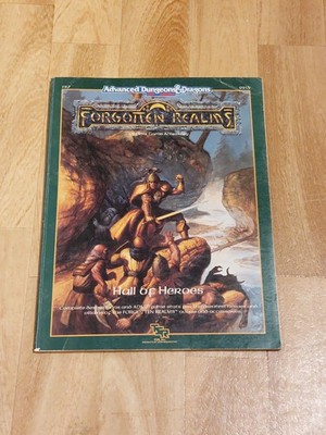 Forgotten Realms: Hall of Heroes, Softcover, AD&D 2nd.
