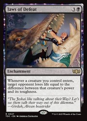 Jaws of Defeat #27 Commander: Tarkir: Dragonstorm